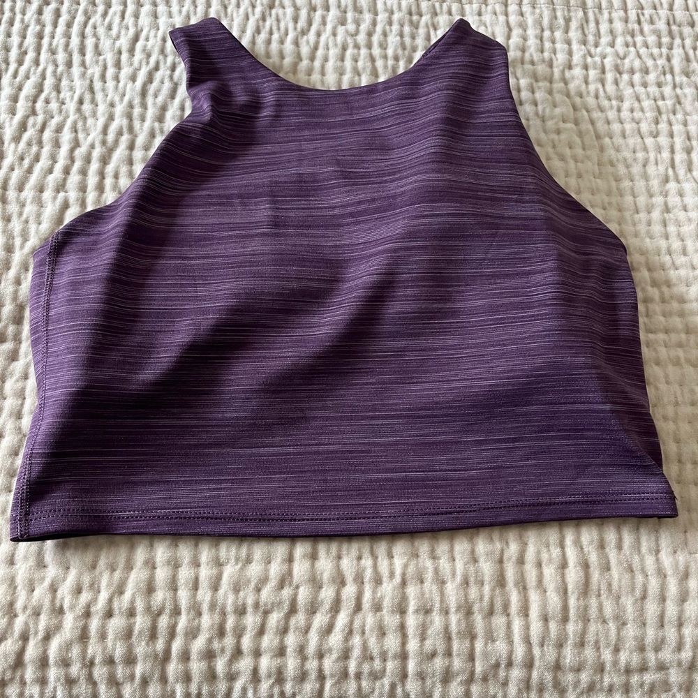 Women's Purple Athleta bra Top